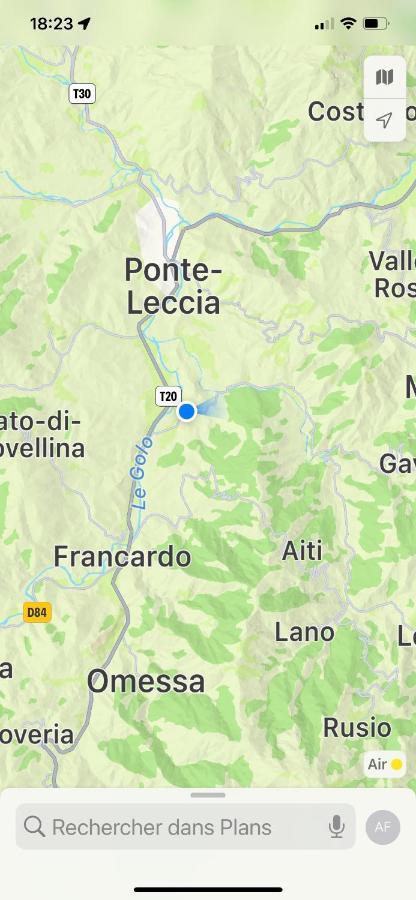 Le Coin Tranquille Hotel Morosaglia Kültér fotó